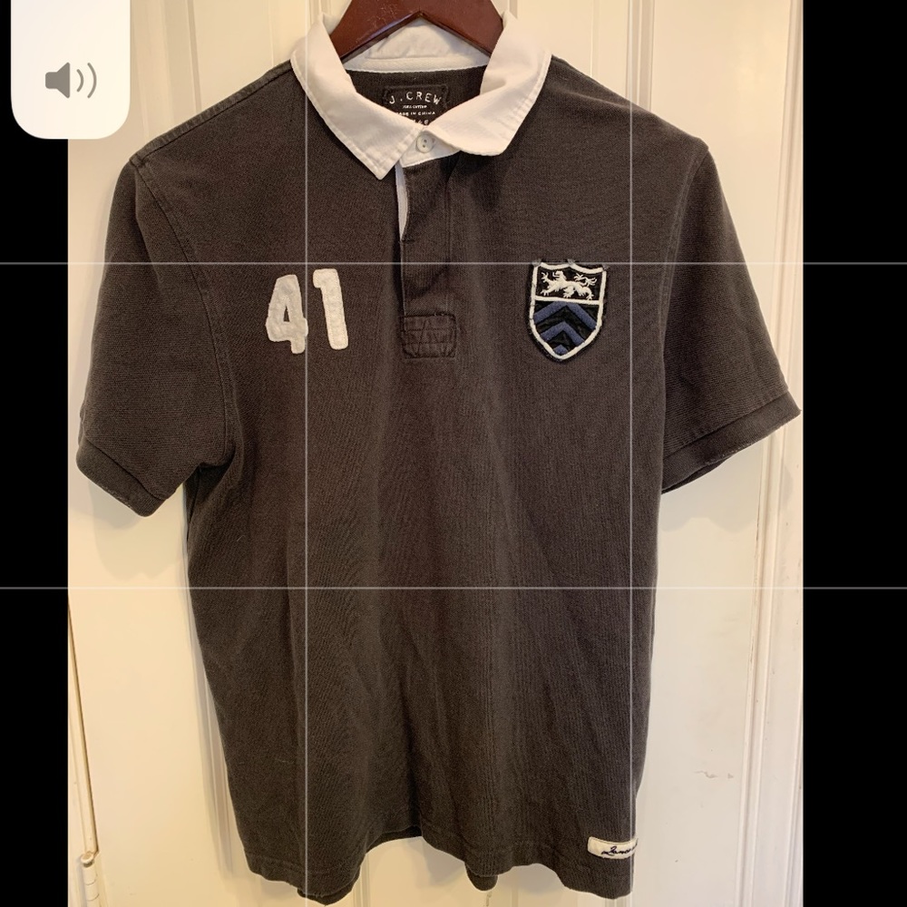 Men’s j.crew navy polo size L